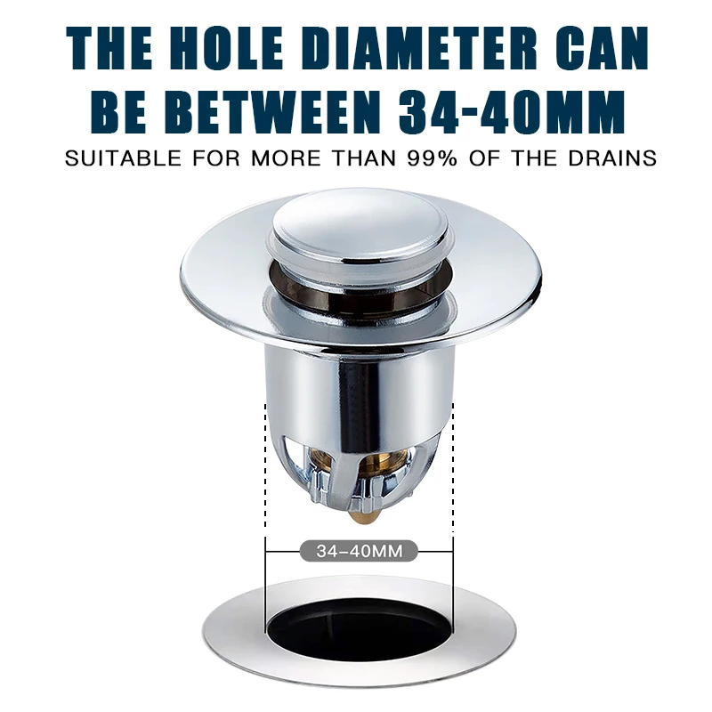 Выдвижной дренажный фильтр универсальный выдвижной из нержавеющей стали для