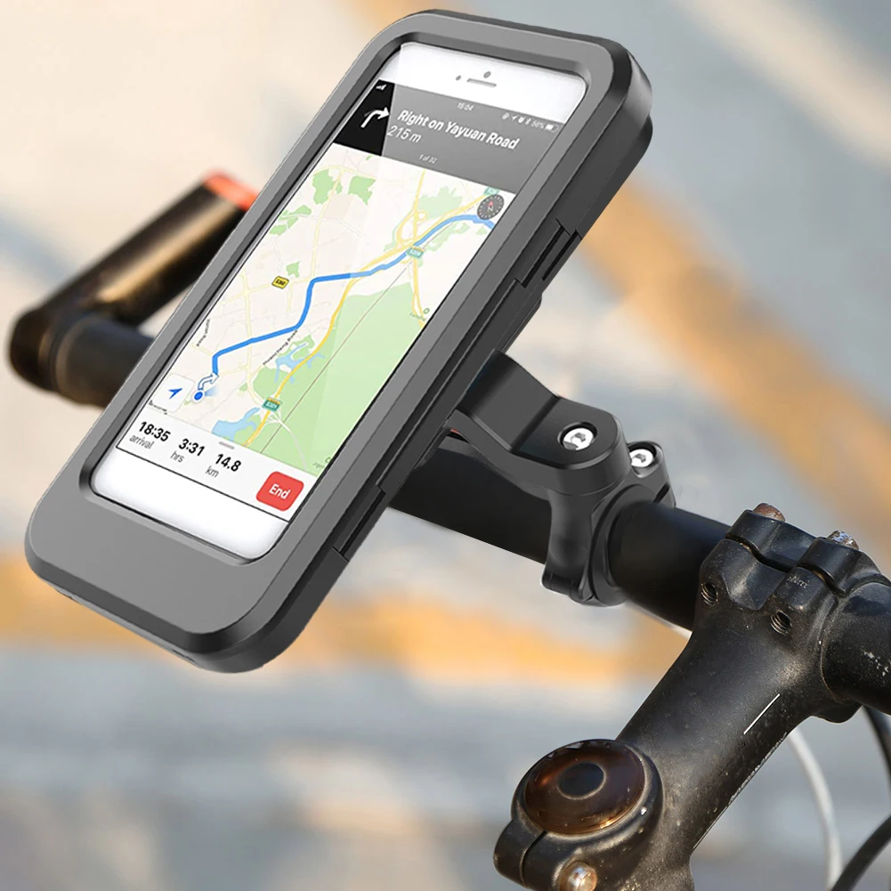 

Outdoor Bicycle Handlebar Phone Stand Bracket Motorcycle MTB Cellphone Mount Holder for 6.7 Inches Mobile Phone
