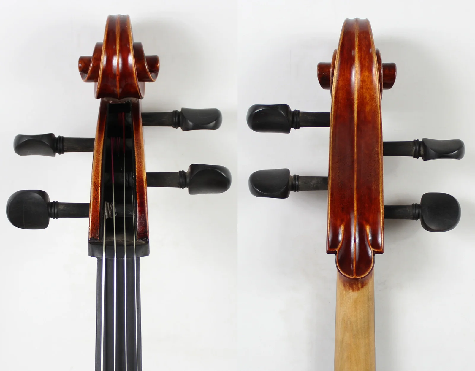 Фото Супер ценность! Виолончель Stradivari 1690 копия 4/4! M6135 немецкий темный античный! №4