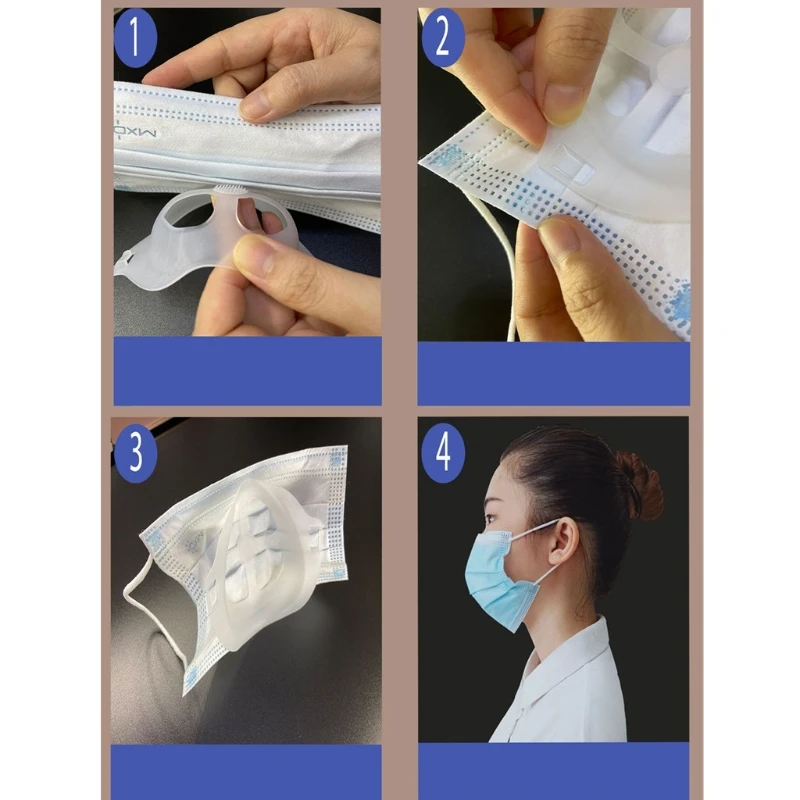 

5 pcs Mask Support Internal Mask Inner Frame for Makeup Protection Internal Brac