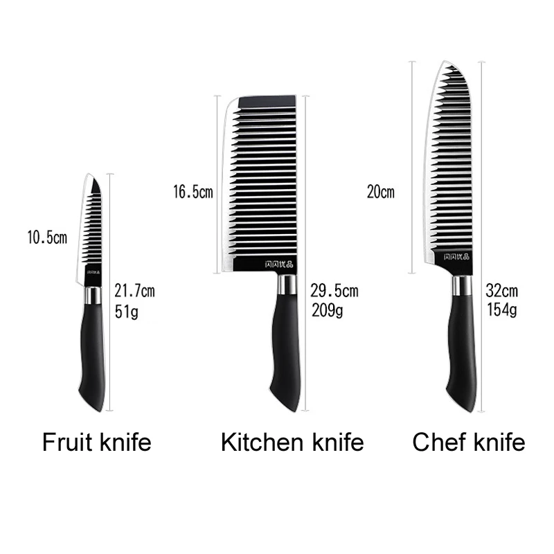 Кухня Ножи В набор входят 4 составляющих элемента .. 2 6 5 8 дюймов шеф повара 420 с