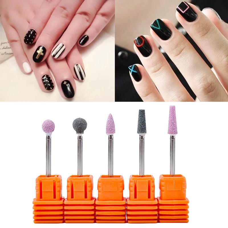 Многообразный инструмент для лака ногтей круглая конусная машинка сверло пилка