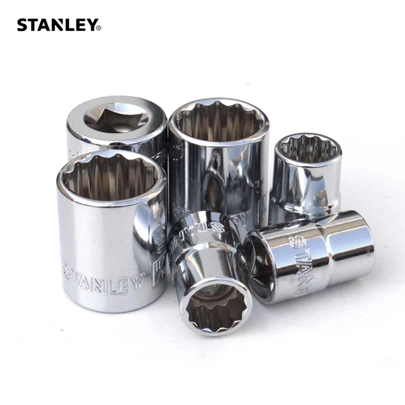 

Stanley 12-точечный, 3/8 дюйма. Приводная розетка дюймовая 1/4 5/16 3/8 7/16 1/2 9/16 5/8 11/16 3/4 13/16 7/8 с храповым механизмом, розетка pro tool