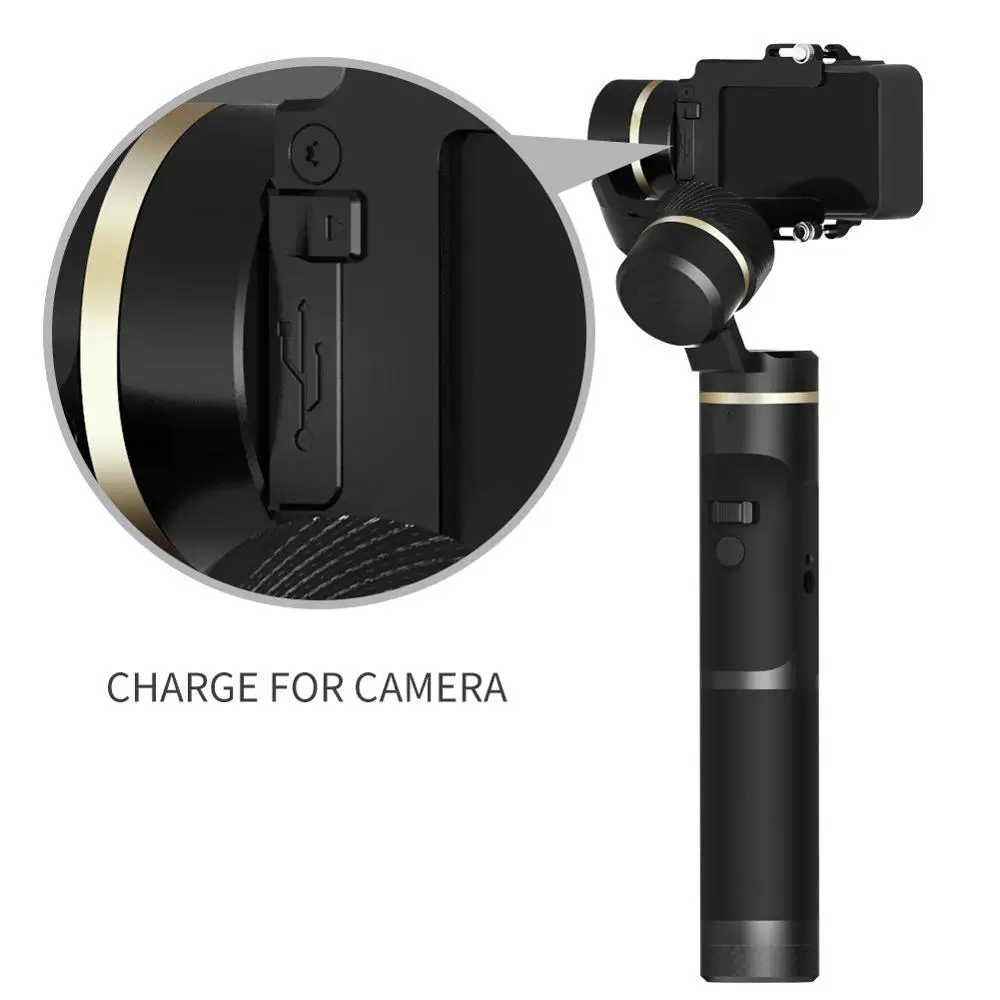 FeiyuTech G6 защита от брызг ручка Gimbal Wifi+ Bluetooth OLED экран экшн-камера стабилизатор штатив полюс для Gopro Hero 6 5 RX0
