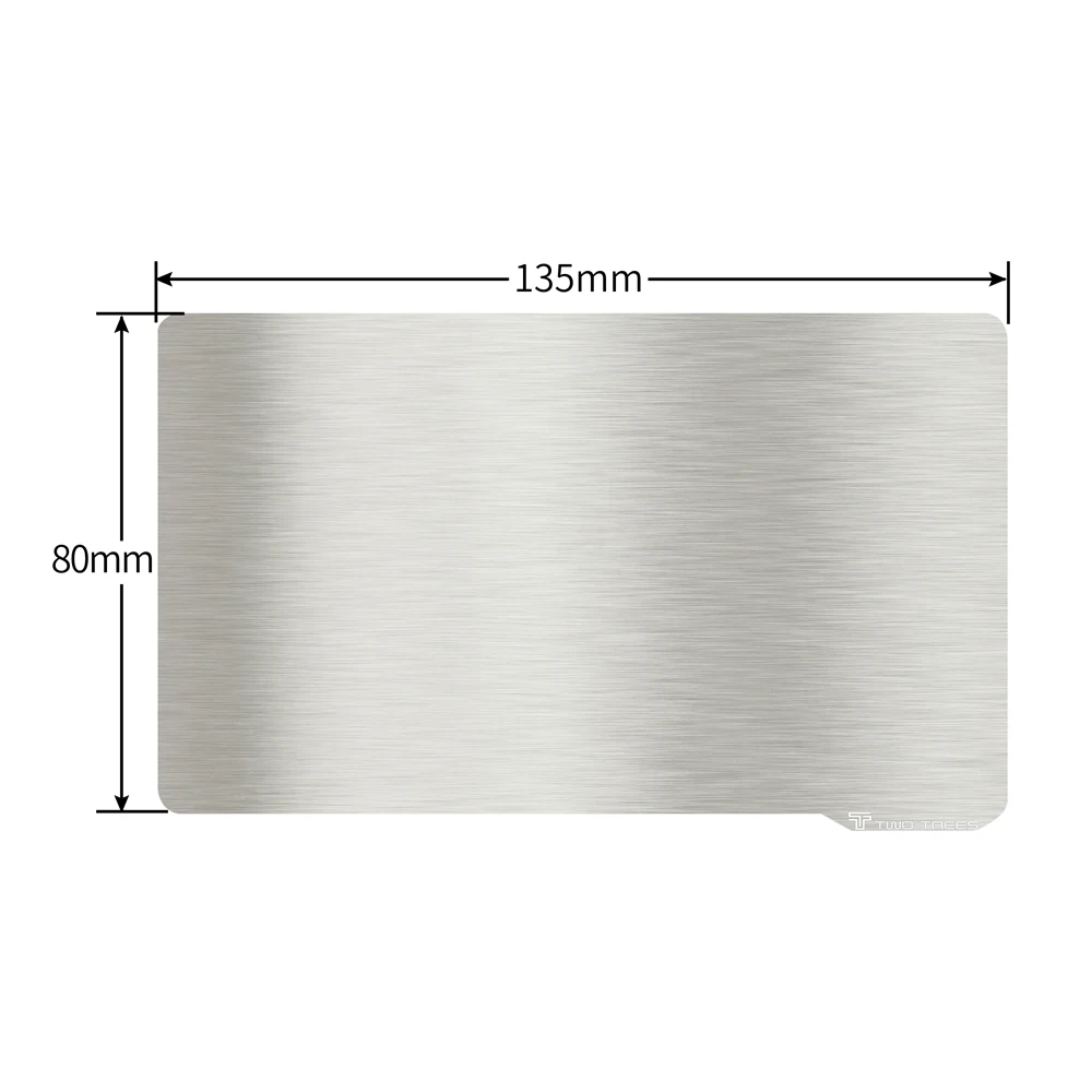Гибкая магнитная наклейка для DLP/SLA ANYCUBIC Mono x CREALITY гибкая листовая сталь 135X80