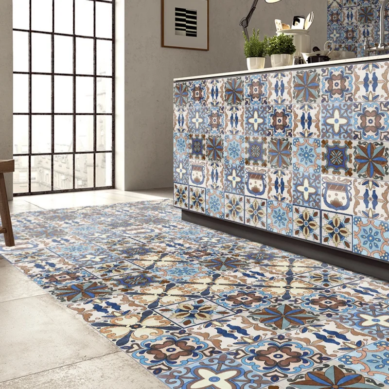 Наклейки на стену в стиле ретро 6 шт./компл. ПВХ водостойкие марокканском наклейки