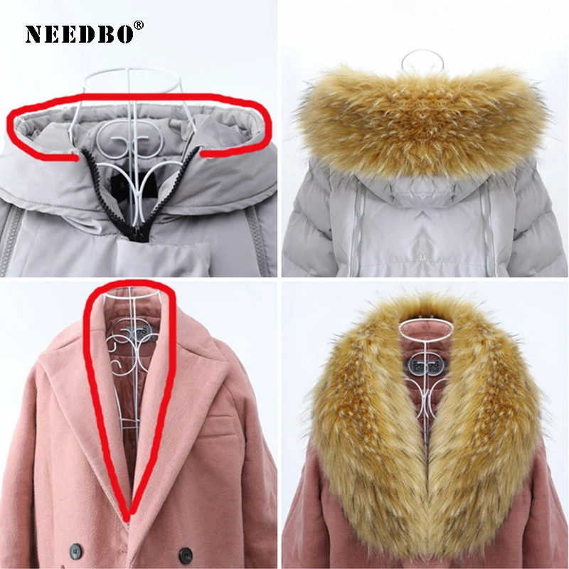 Long Winter Jacket Women Fur Coat Parka Casual Thick Oversize Woman Winter Coat Jacket Padded Warm Puffer Jacket Faux Fur Scarf