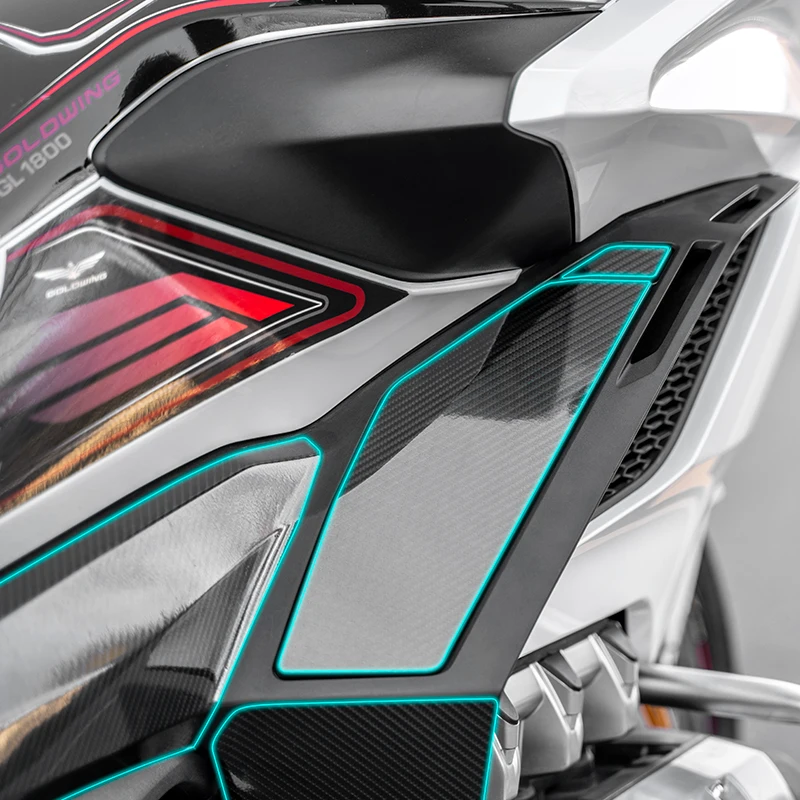 Наклейка-эмблема 2D Carbon GL1800 наклейка на корпус Мотоцикла полный набор для Honda GoldWing