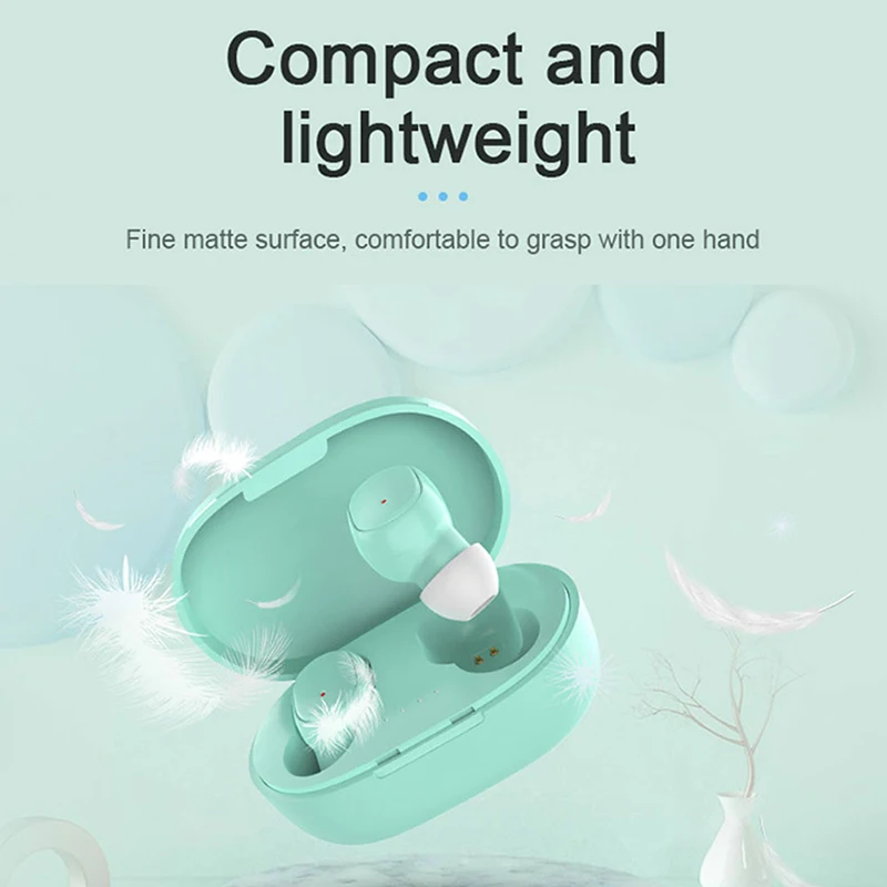 A6s TWS Bass Headset Wireless Headphone Earphones Sports in-Ear for xiaomi huawei iphone Bluetooth-compatible phone Earpieces |