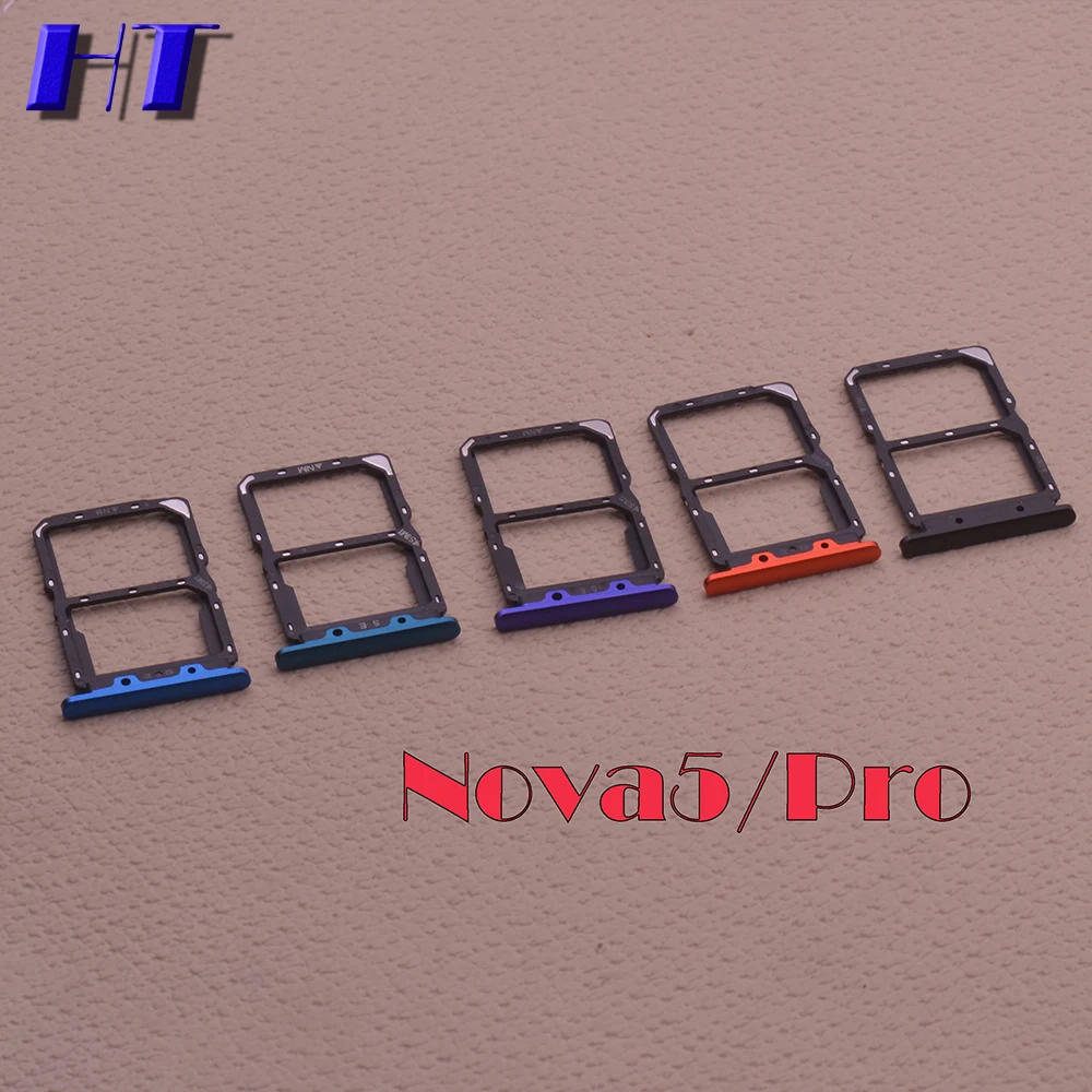 Для Huawei Nova 5 Pro SIM лоток держатель SD кардридер слот адаптер для Nova5 |