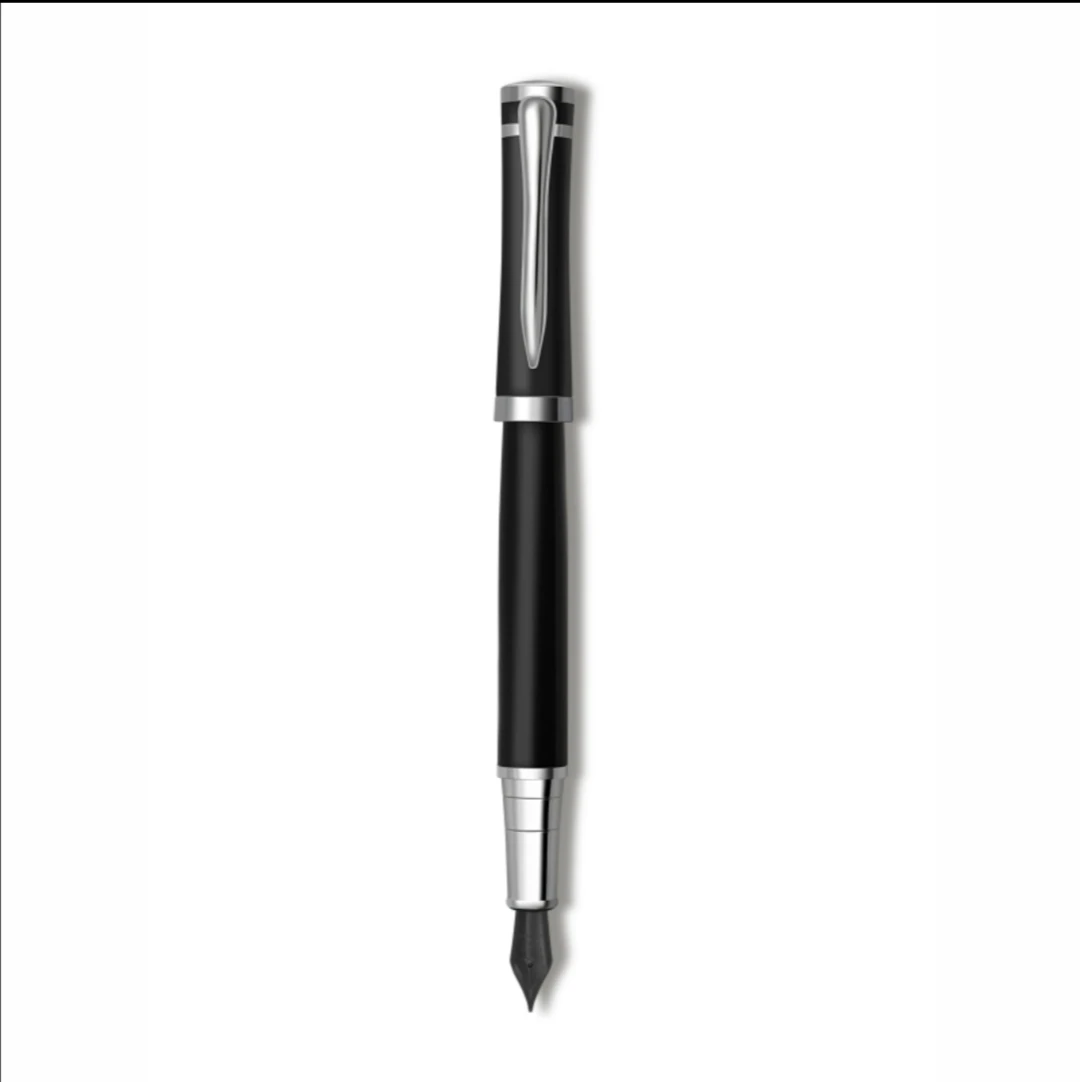 

SM Fountain Pen Metal Ink Pen F Nib Converter Filler Business Stationery Office school Writing Gift