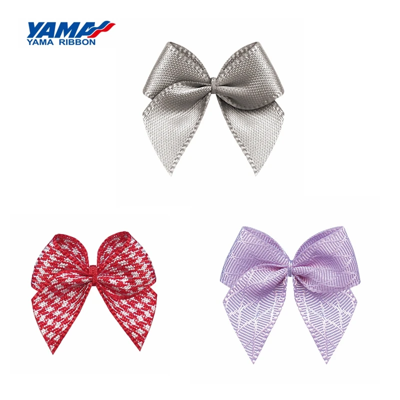 YAMA шириной 26 мм ± 3 высота 25 лук 200 шт./пакет пятно в мелкую клетку ромб лента DIY