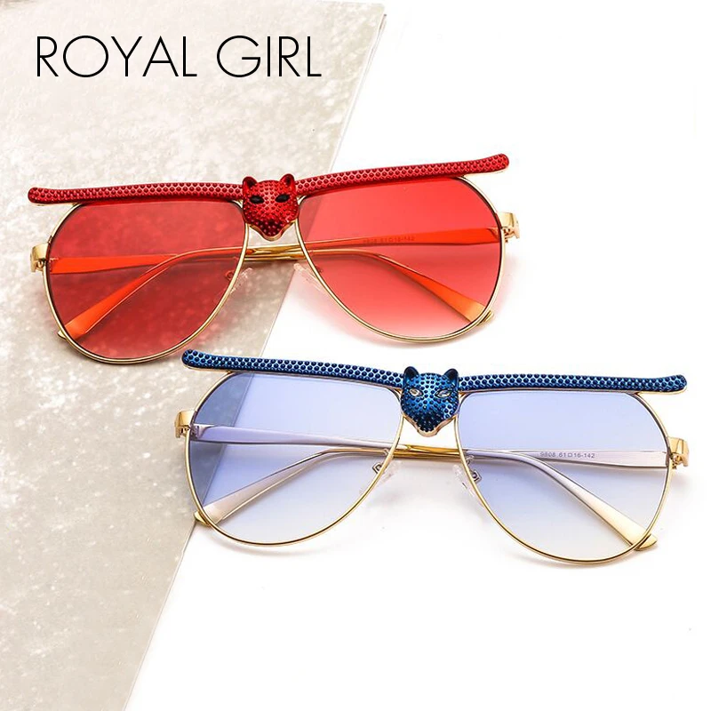 Солнцезащитные очки с леопардовым принтом для девушек|Женские солнцезащитные