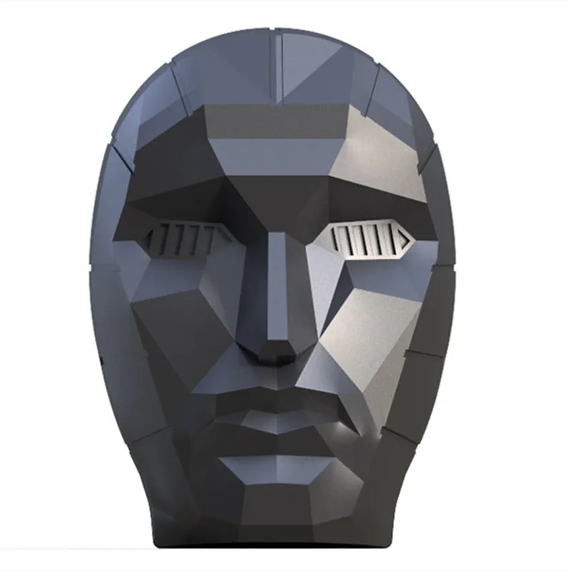

Squid Game Mask Wireless Bluetooth Speaker, Dual-Diaphragm Surround Sound Player, Support For Radio, Card Playback