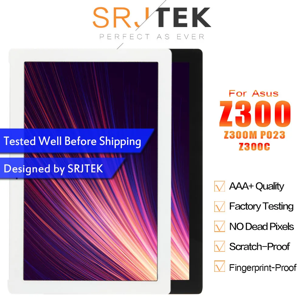 

ЖК-дисплей в сборе для Asus ZenPad 10 ZenPad Z300 Z300M P023 Z300C P00C, матричный сенсорный экран, дигитайзер, панель, датчик, планшетный ПК