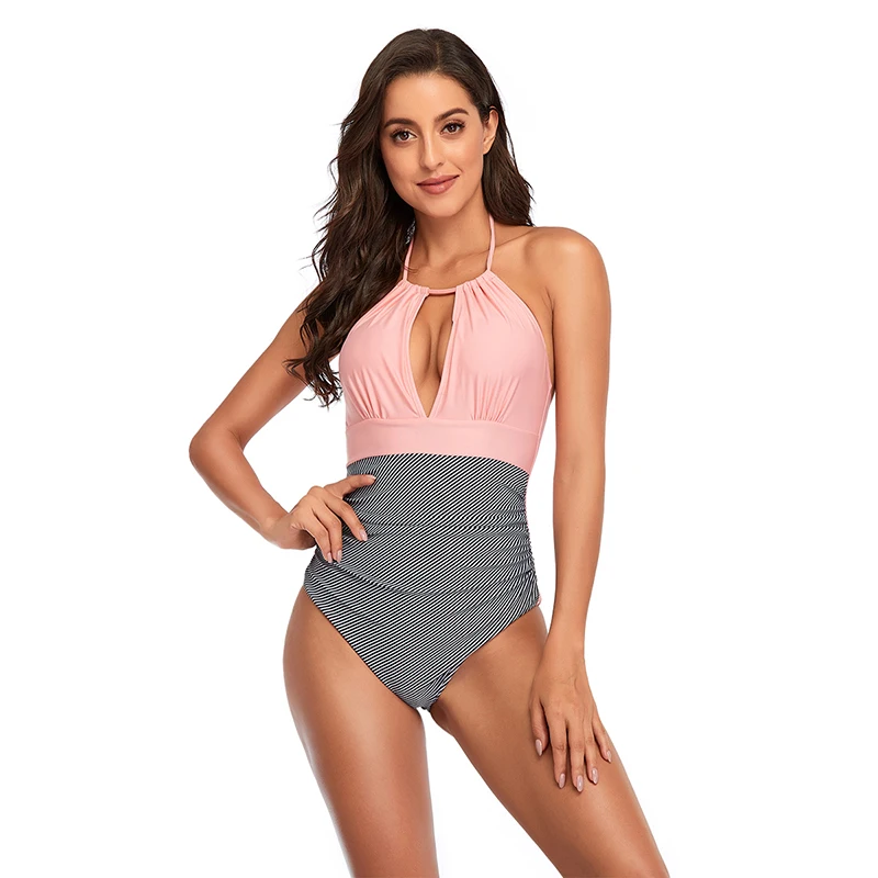 

Пикантная одежда для плавания в полоску, женская одежда для плавания, пляжная одежда, новинка 2021, купальный костюм для плавания, женский лет...