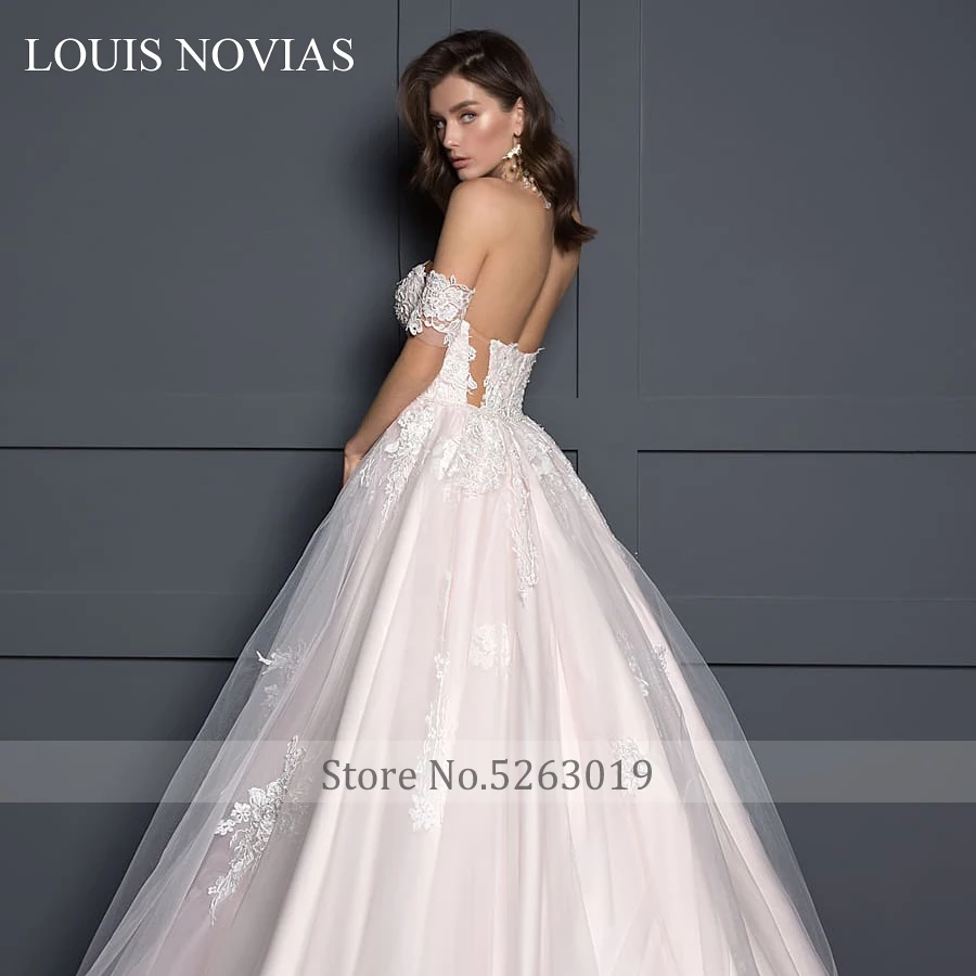 Новый дизайн от Louis Novias сексуальное простое свадебное платье с открытой спиной