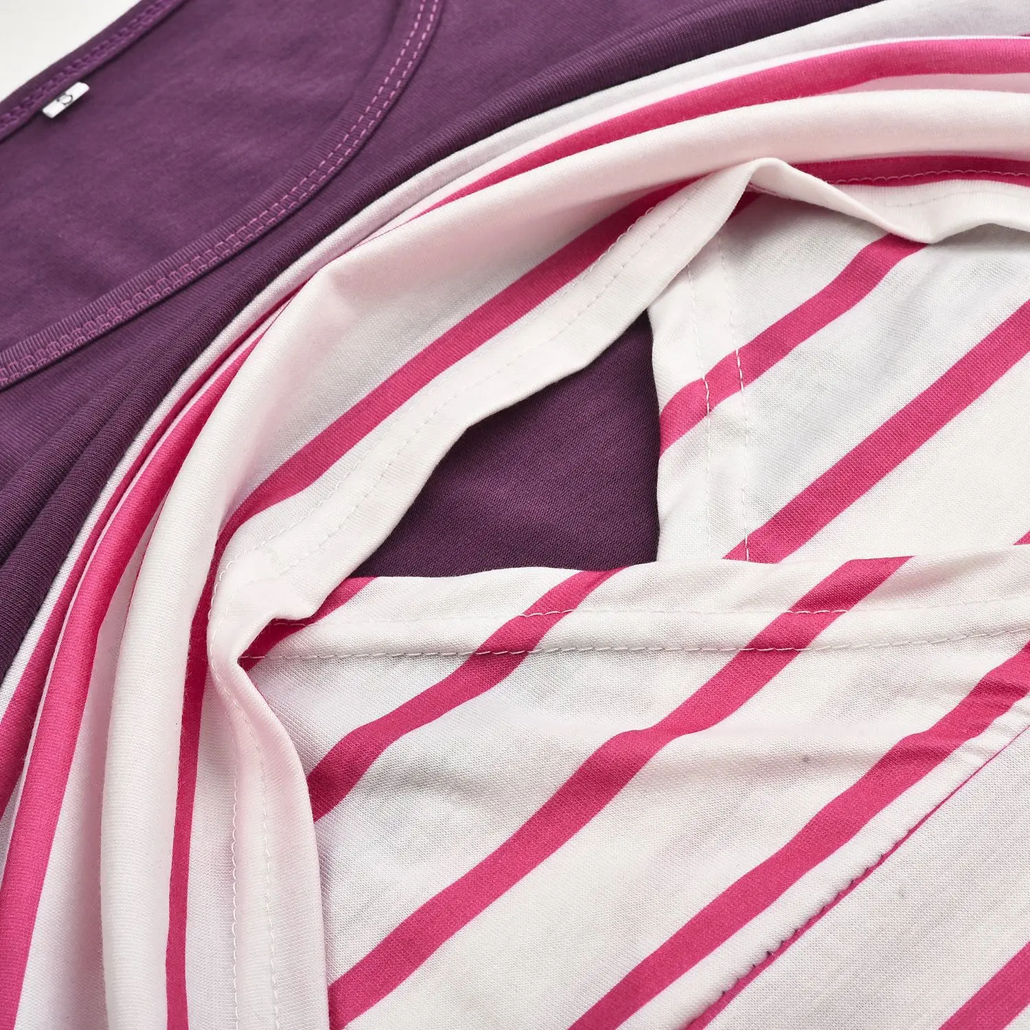 

2020 new Maternity tops stripes stitching Short sleeve tee breastfeeding T-shirt Nursing clothes maternity tops T0507