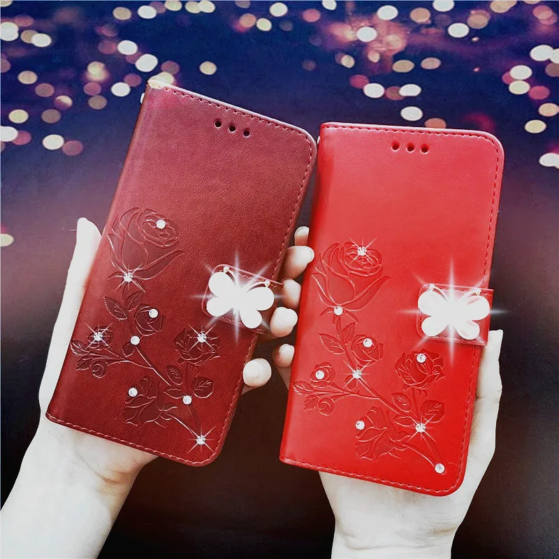 Роскошный кожаный чехол-книжка для huawei Y7 Prime 2018 чехол honor 7c pro y6 prime 2019 телефона с