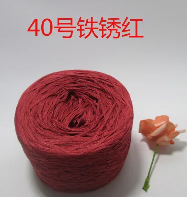 500 г ручная пряжа, шерстяная пряжа, чистый цвет, нить для вязания, мерсеризованный хлопок, нить для машинной вышивки, нить ZL6510
