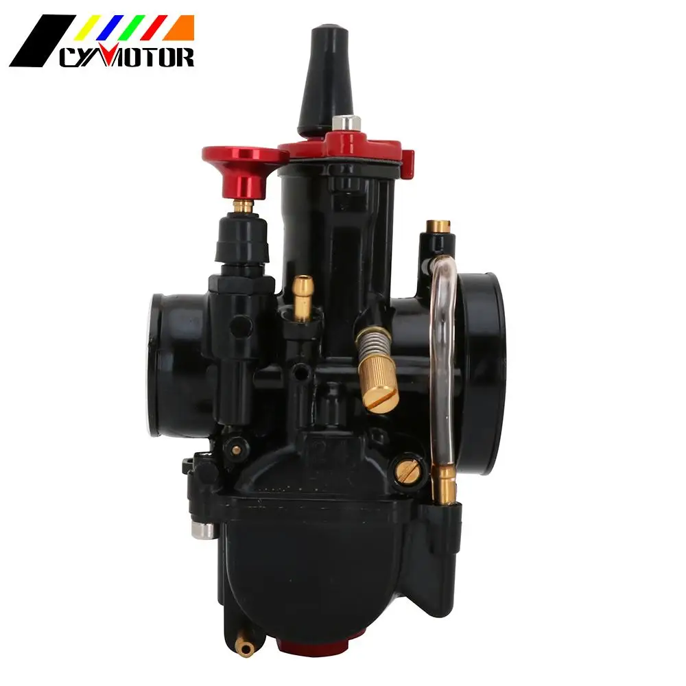 Универсальный карбюратор для мотоцикла гонок с кабелем Keihin PWK 21 24 26 28 30 32 34 мм