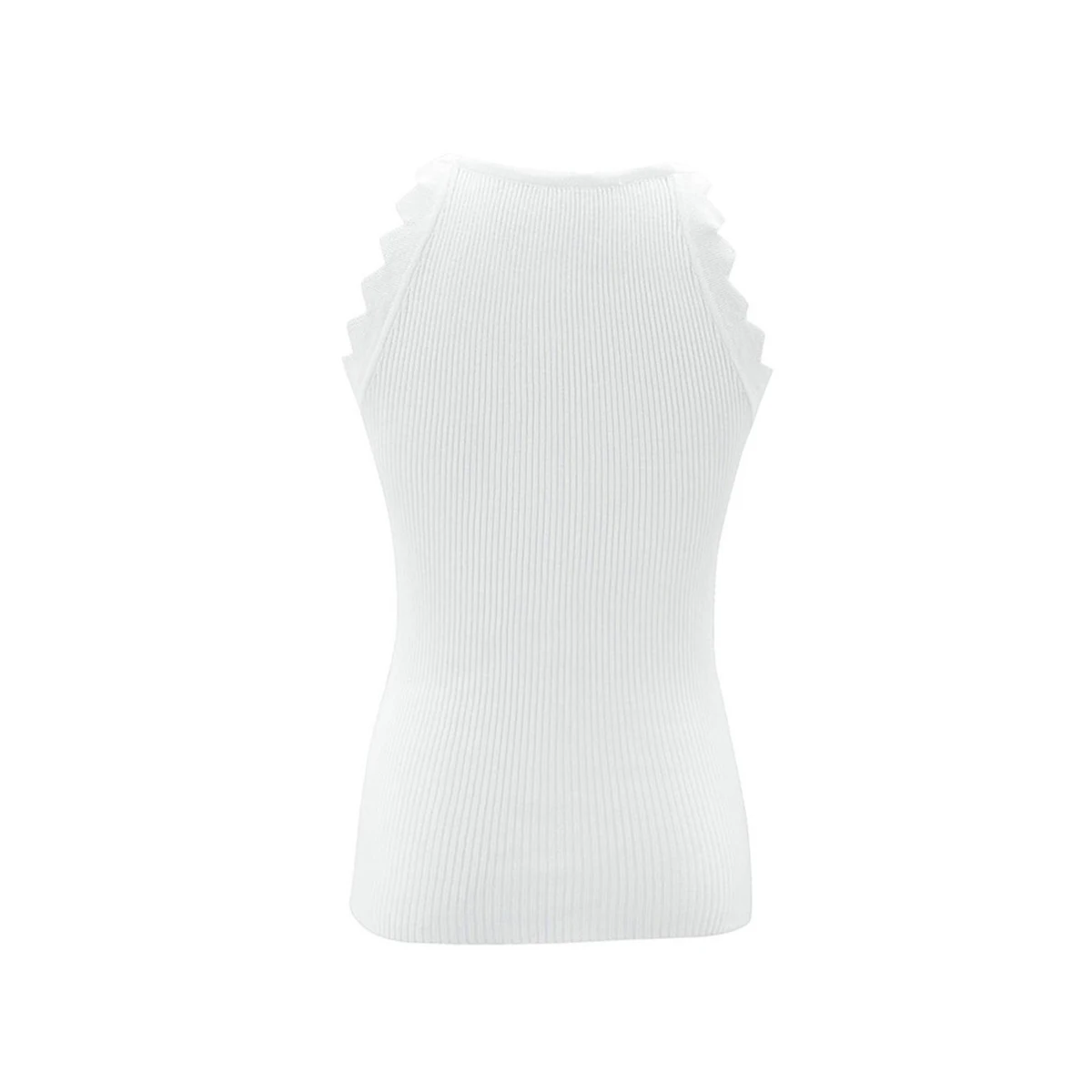 2020 NEW Women’s Vest Tank Top Camis Fashion Solid Color Round Neck Laciness Sleeveless Bottoming Casual Clothes Female | Женская