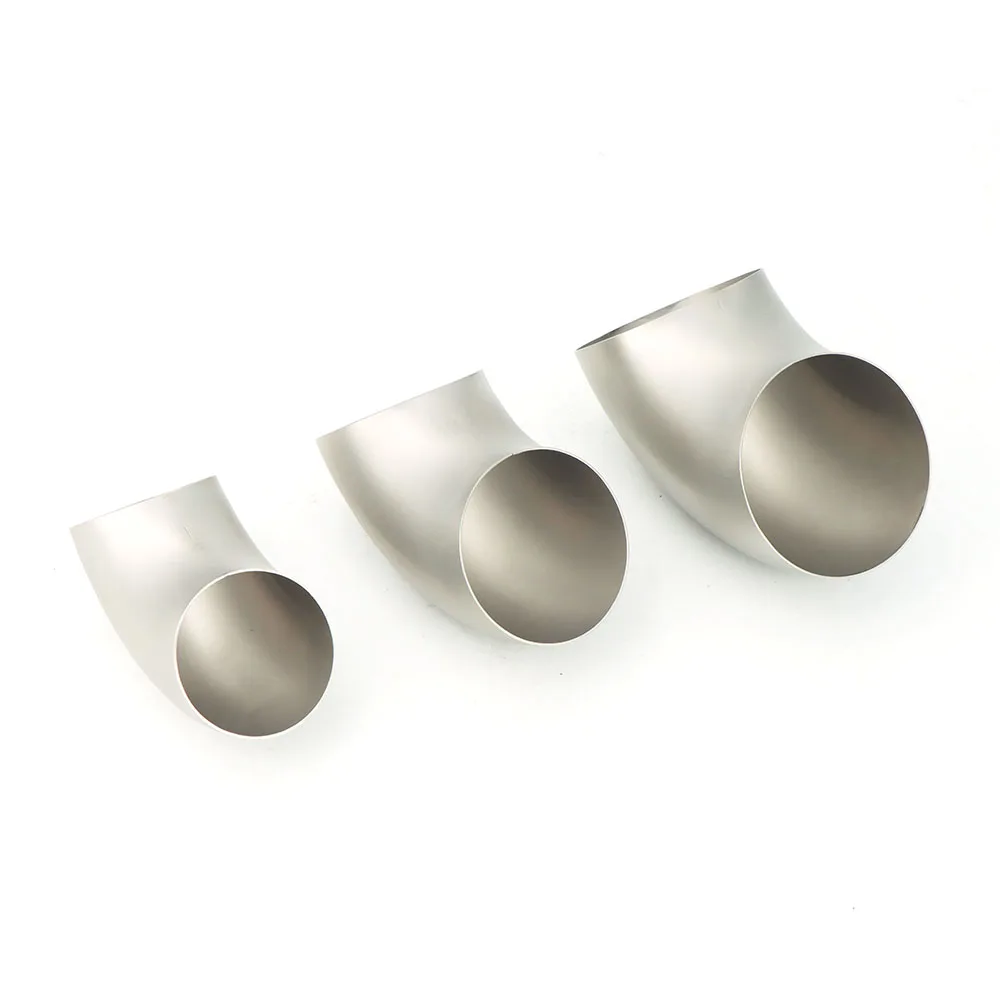Автомобильные аксессуары выхлопная труба из титанового сплава 90 градусов