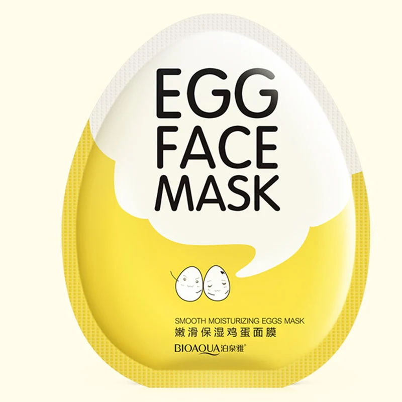 

10pcs Egg Mask Hydration Moisturizing Whitening Pore Tightening Skin Nourishing Exfoliating for Women SK88