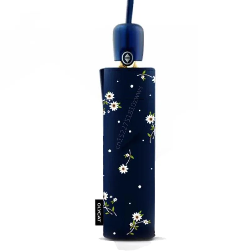 

FOR Women Umbrellas Automatic Sunscreen Anti UV Flowers Umbrella Rain Women Olycat Parasol Female Folding Umbrella Windproof