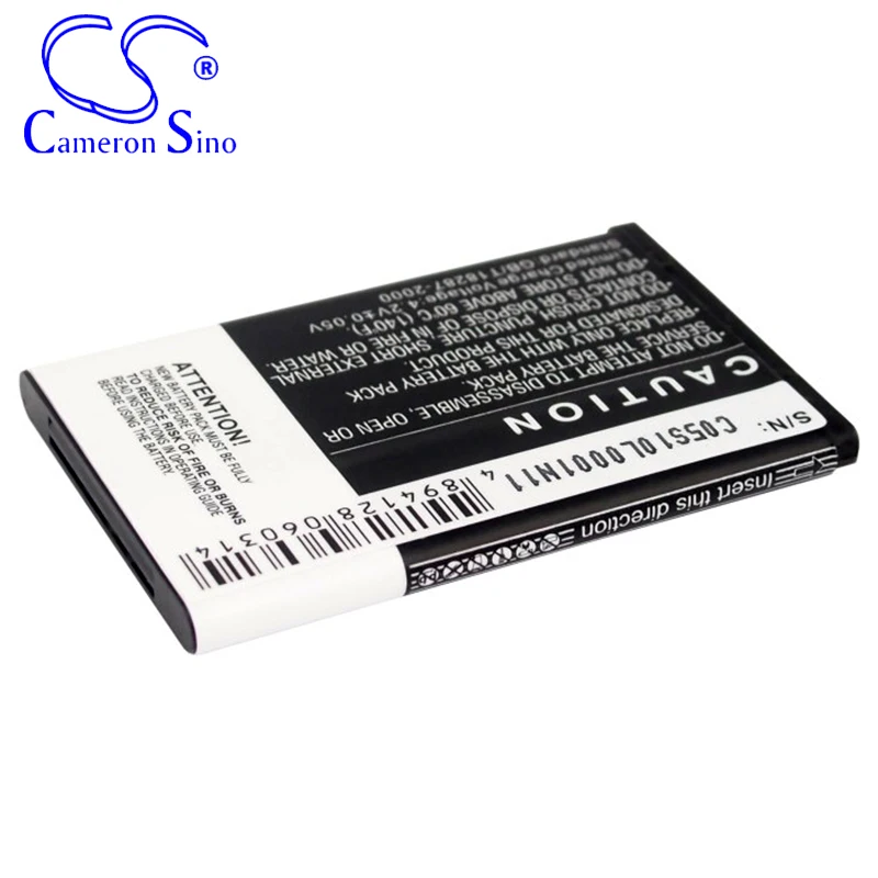CameronSino Батарея для Nokia 1661 X2 6230 108 107 2220 Slide 3500 Classic 6300i 6301 подходит для батарей для цифровых камер SVP BBA-07