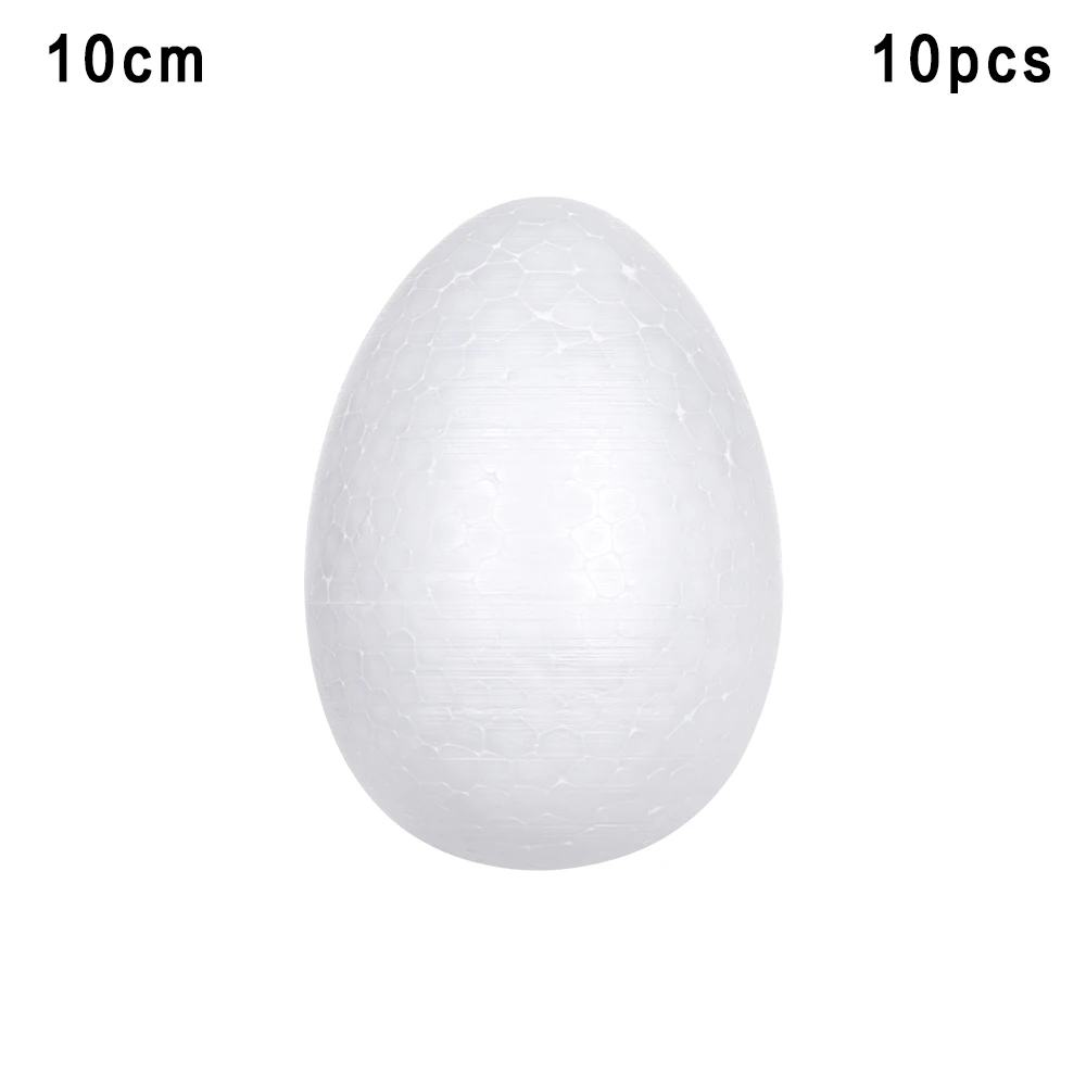 

Белые шарики из пенопласта для творчества, 10 шт.