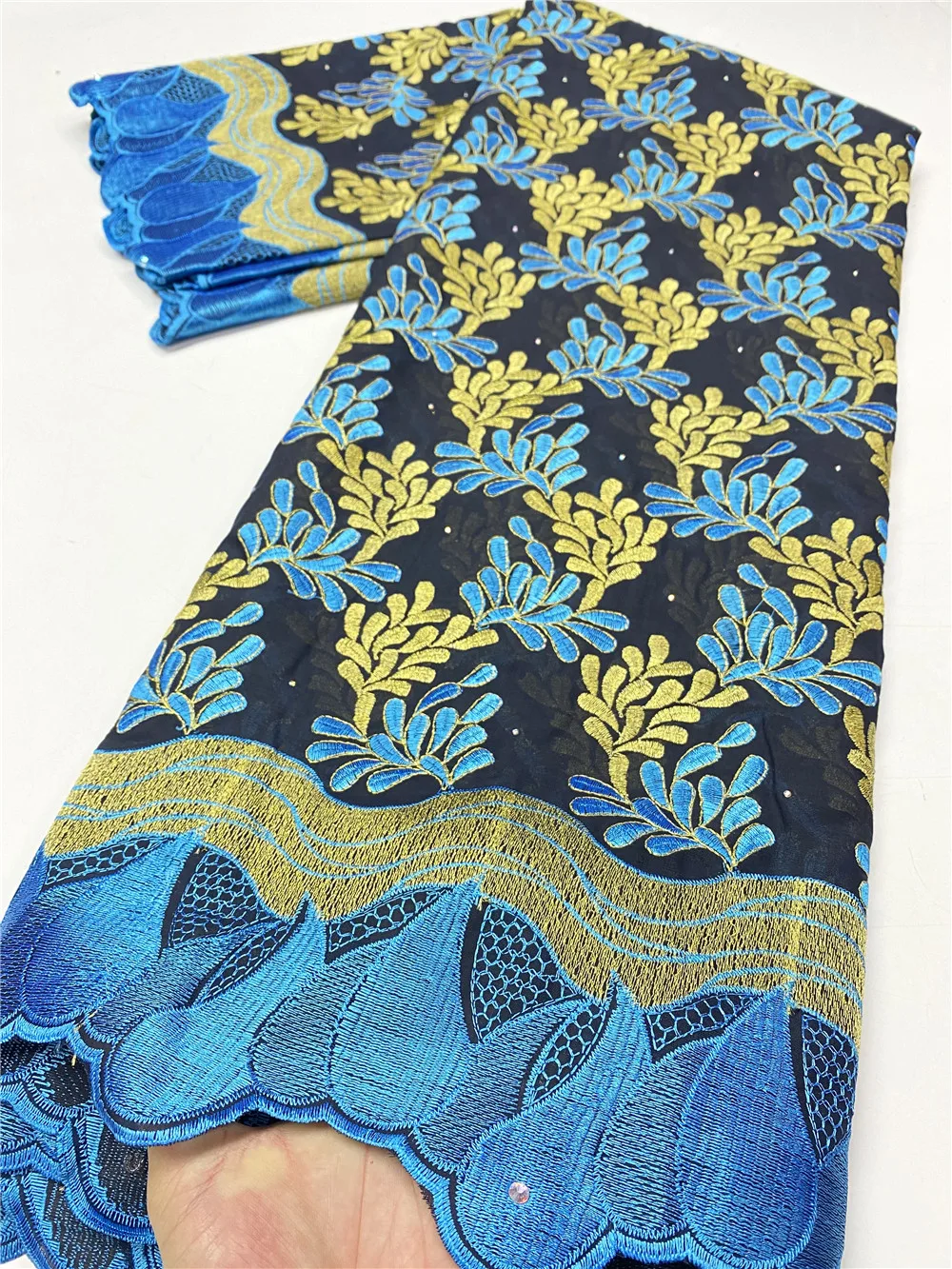 Африканская нигерийская кружевная ткань NIAI швейцарская вуаль кружево в