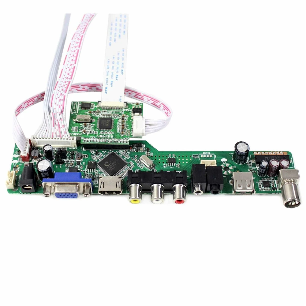 Плата драйвера Latumab для B156HTN03.0/b156htn03. 8/b156htn03. 9 ЖК-телевизоров 15 6 дюйма + USB VGA