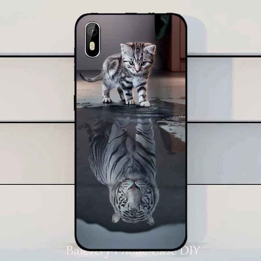 For CUBOT J5 Case Wolf Silicon TPU Fundas for Cubot Cat Animal Shell Bag Housing Phone Cases | Мобильные телефоны и