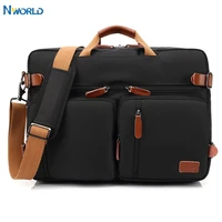 handbag business briefcase rucksack convertible backpack laptop bag 15 17 17 3 inch notebook bag shoulder messenger laptop case