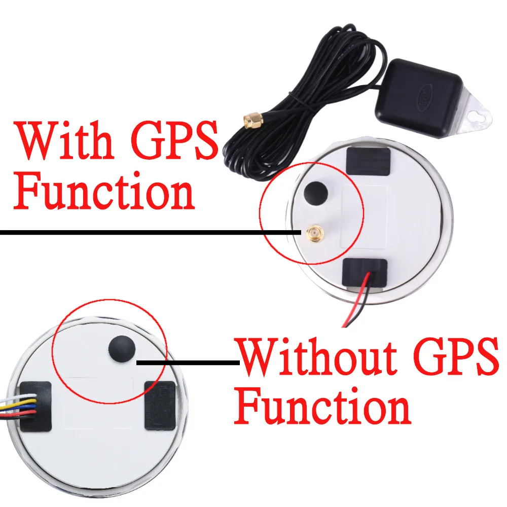 Автомобильный GPS-датчик скорости 60 км/ч 120 200 85 мм водонепроницаемый измеритель
