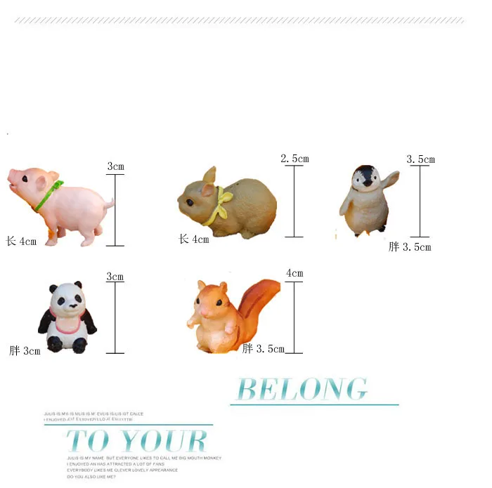 Оригинальные Японские животные bulks на ферме идти в школу милая белка панда свинья