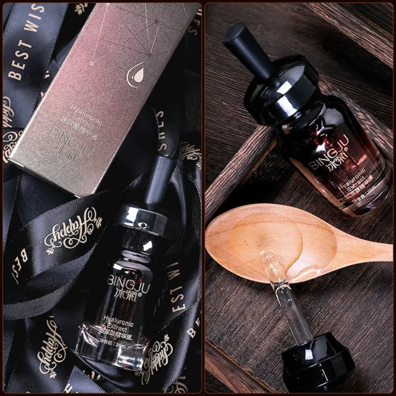 

Hot Hyaluronic Acid Face Serum Moisturizing Essence Liquid Hydrating Shrinking Pores Anti-aging Face Serum