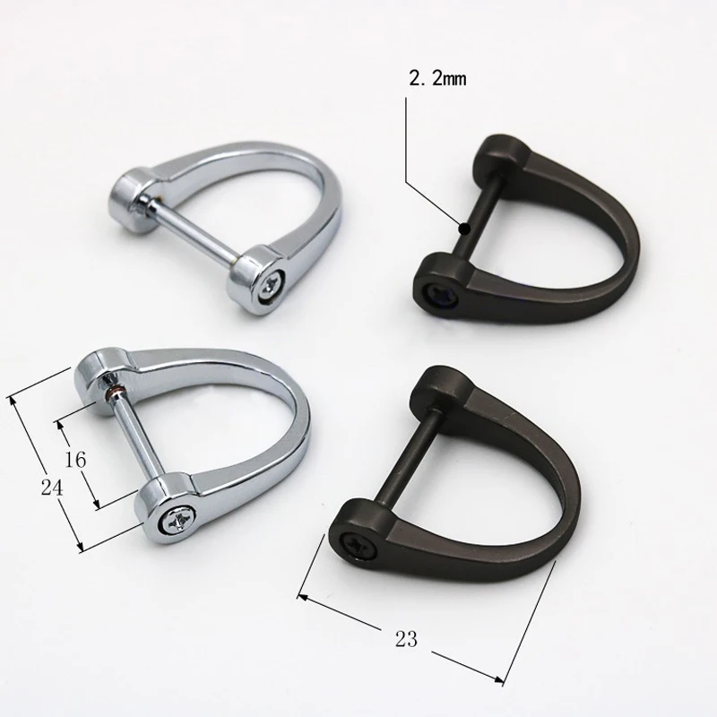 2 шт. DIY иных металлических Съемная маленького ребенка Сумочка кожаная сумка на