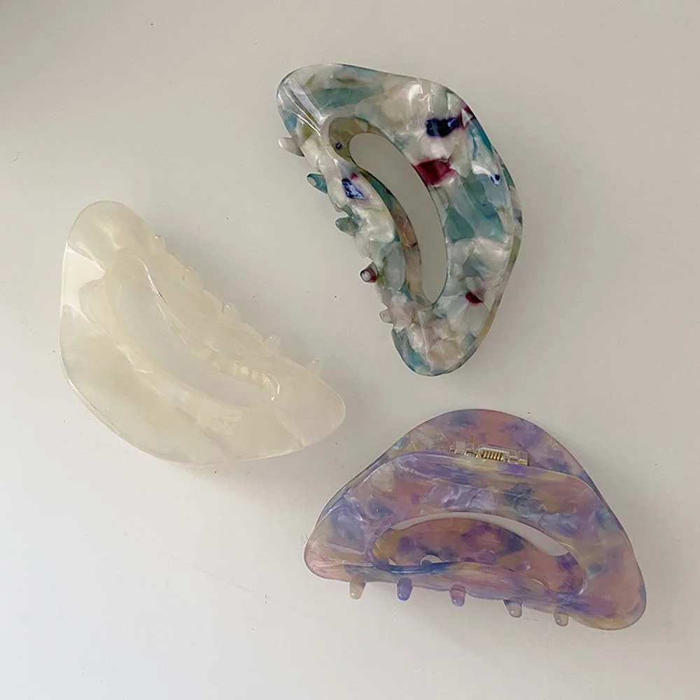 

Acetate Hair Claw Clip for Women Girls Mini Leopard Hair Clips Chic Hairclip Barrettes Crab Hairpins Clamp Hair Accessories