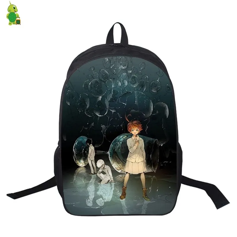 4 Обещанный рюкзак Neverland Mochila школьные сумки для подростков девочек мальчиков аниме ноутбук рюкзак для женщин и мужчин Дорожная сумка на плечо - Цвет: 4