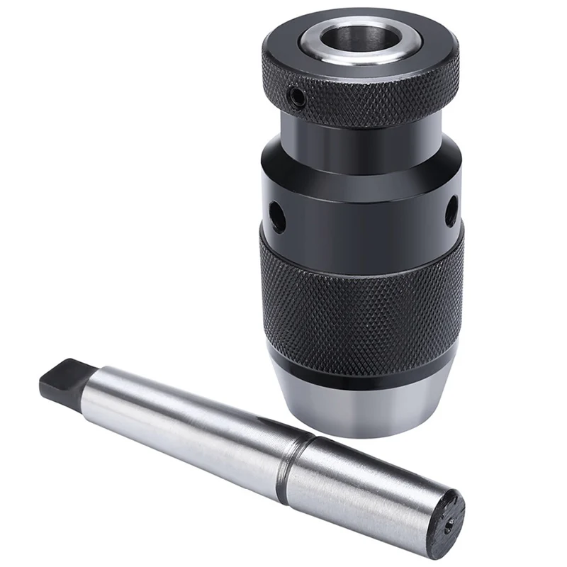 

Drill Chuck Arbor 1-16Mm Self Tighten Keyless Drill Chuck & MT2-B18 Arbor Fits for Almost All Drilling and Lathes with MK2 Mount