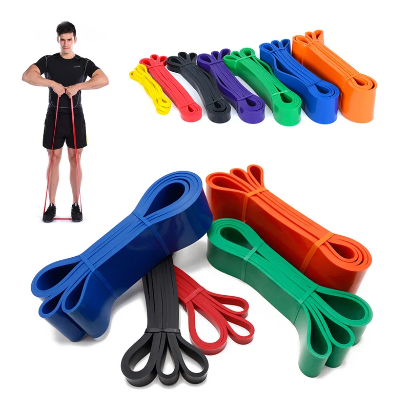 Natural Latex Resistance Bands Unisex Home Gym Exercise Workout Elastic Rubber Loop Band for Fitness Equipment Training Expander | Спорт и