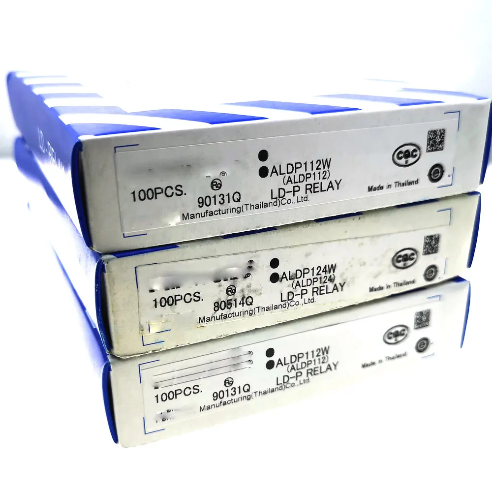 100 шт. реле ALDP105 ALDP112W ALDP112 ALDP124 5 В, 12 В, 24 В постоянного тока, 5A 250V DIP4