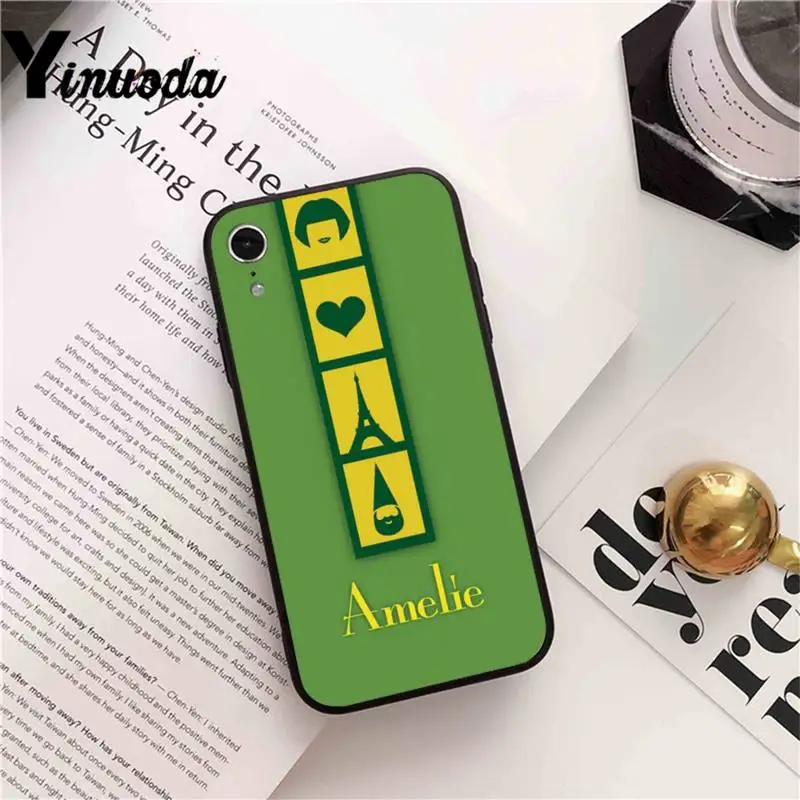 

Yinuoda Amelie Phone Case cover For iPhone X 8 7 6 6S Plus XS MAX 5 5S SE XR 11 12 Pro Promax coque