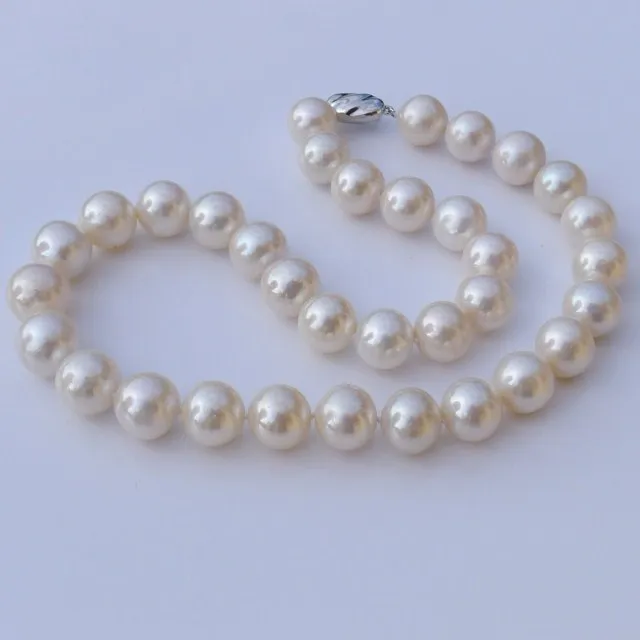 Preço Frete Grátis Eterno Mulher Giftsterling Verdadeiro Japão Akoya Natural Pérola De água Do Mar Redondo Impecável