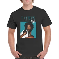 100 cotton retro classic lauryn hill tops t shirt unisex trending popular 90s graphics t shirt fugees femaleman