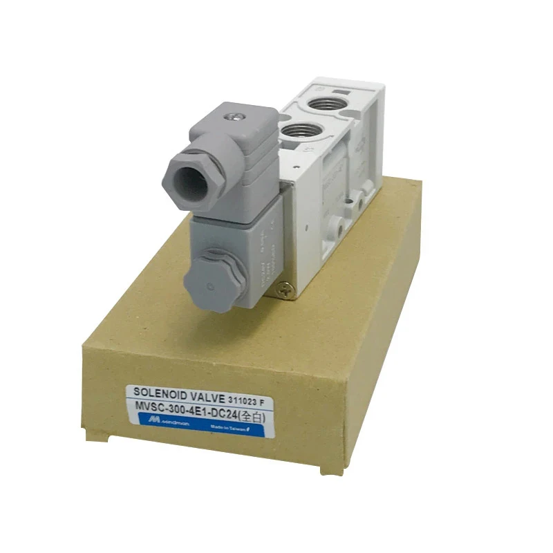 MVSC-300-4E1-DC24 Taiwan электромагнитный клапан MINDMAN DV24V/AC220V ручные клапаны кондиционера