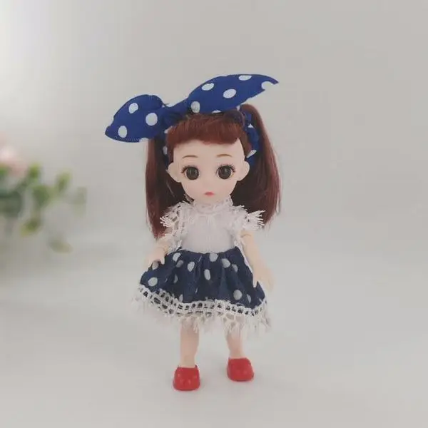 

Новая Одежда для кукол Bjd 16 см, можно одевать, модная одежда для кукол, игровой домик, наряд для девочек, игрушка, аксессуар, подарок