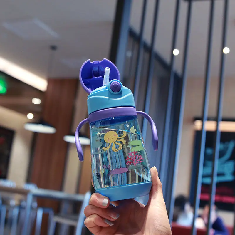 

Baby Water Bottles Infant Newborn Cup Children Learn Feeding Straw Juice Drinking Bottle BPA Free for Kids2